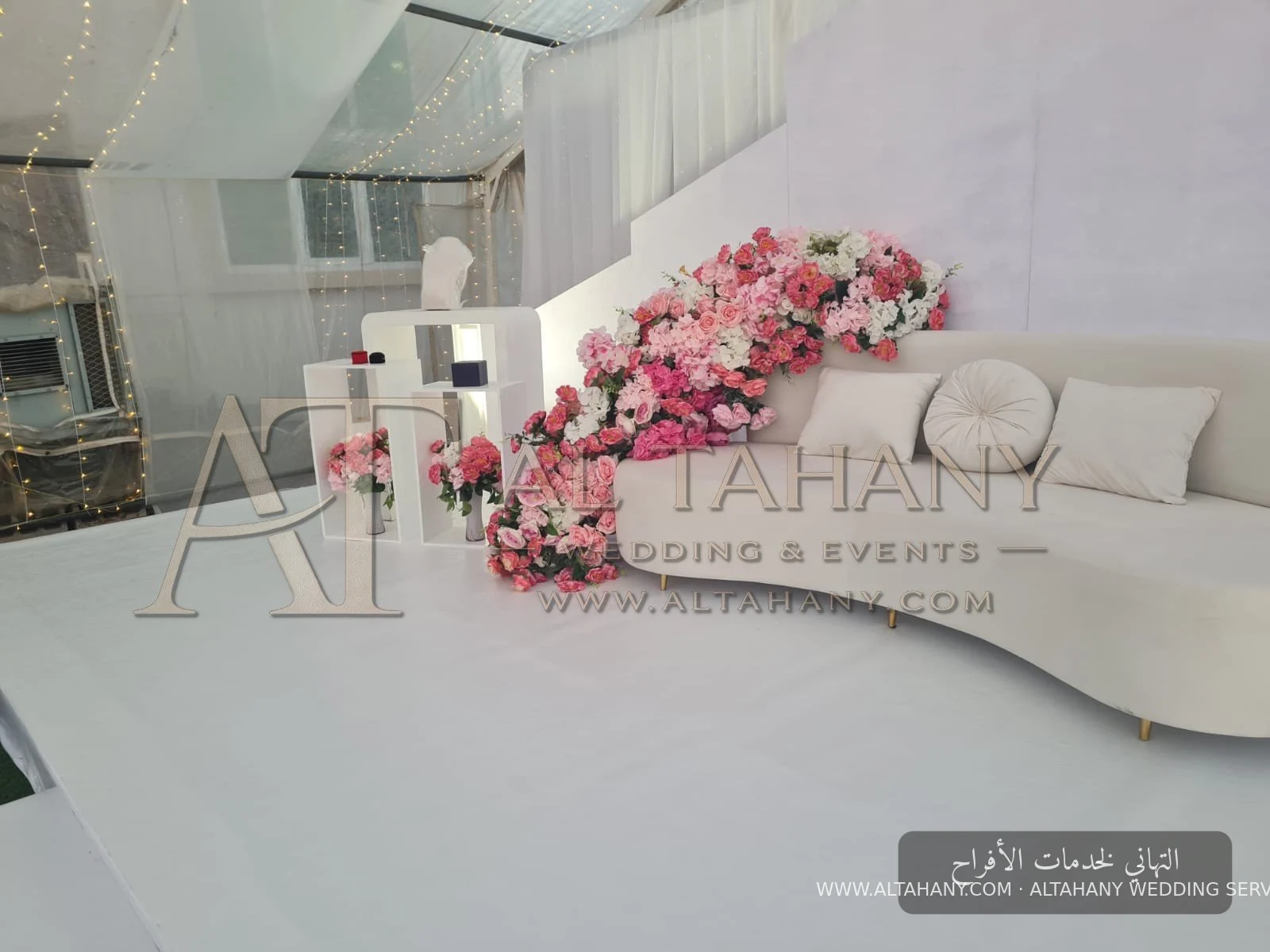 كوشة زفاف مودرن