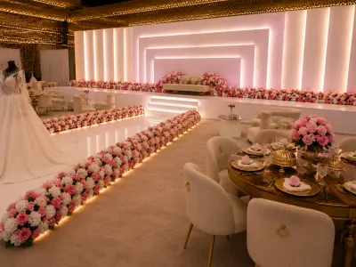 كوشة فاخرة — تصميم 550