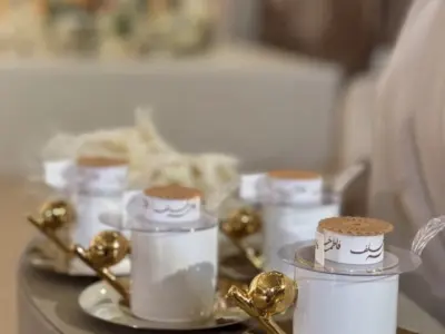 كبسولات قهوة عربية فردية بتغليف أنيق