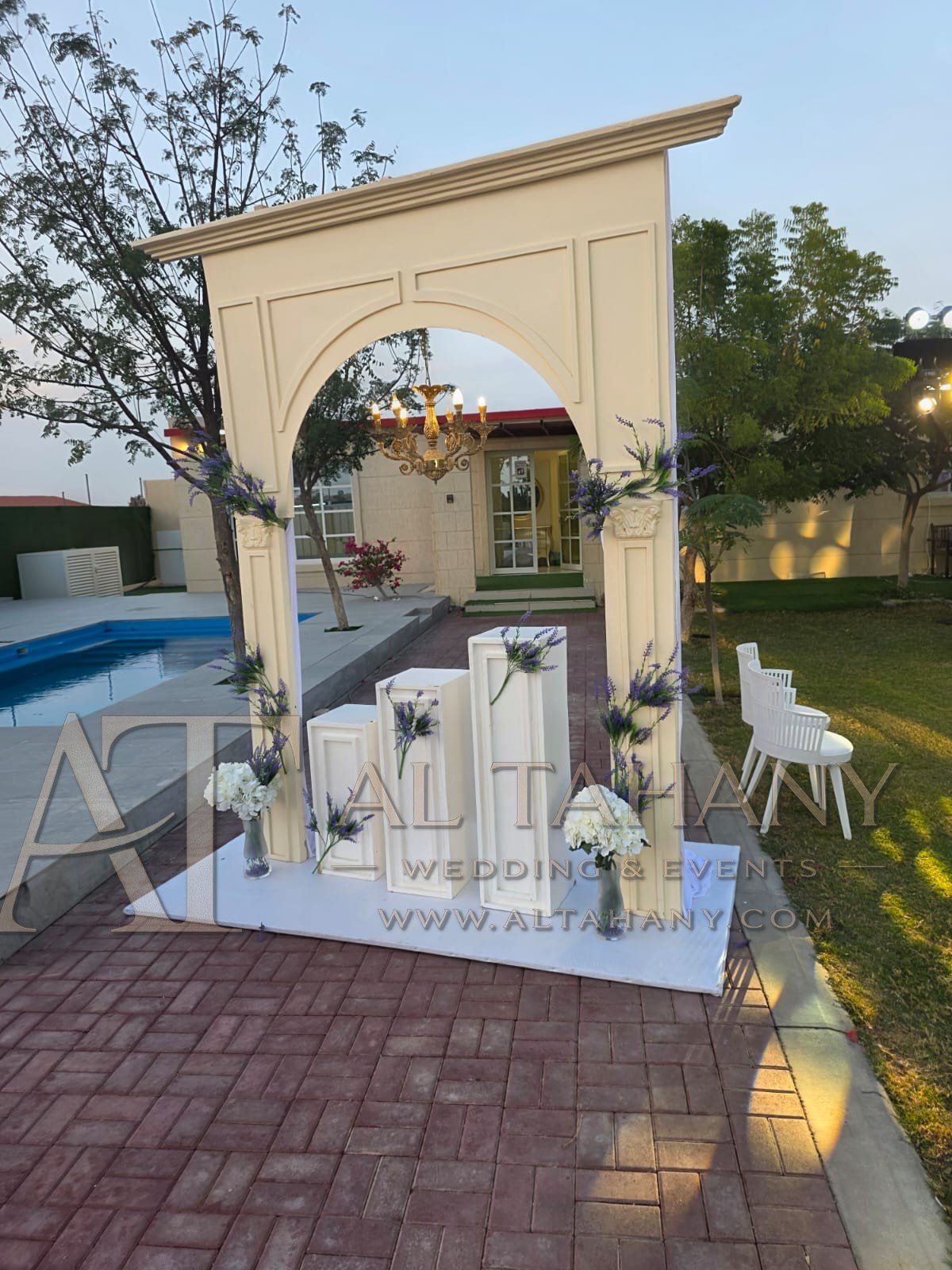 صورة من التهاني لخدمات الأفراح
